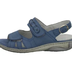 Waldläufer Sandalette mit Mehrweite bis 30mm Sohlenhöhe Garda