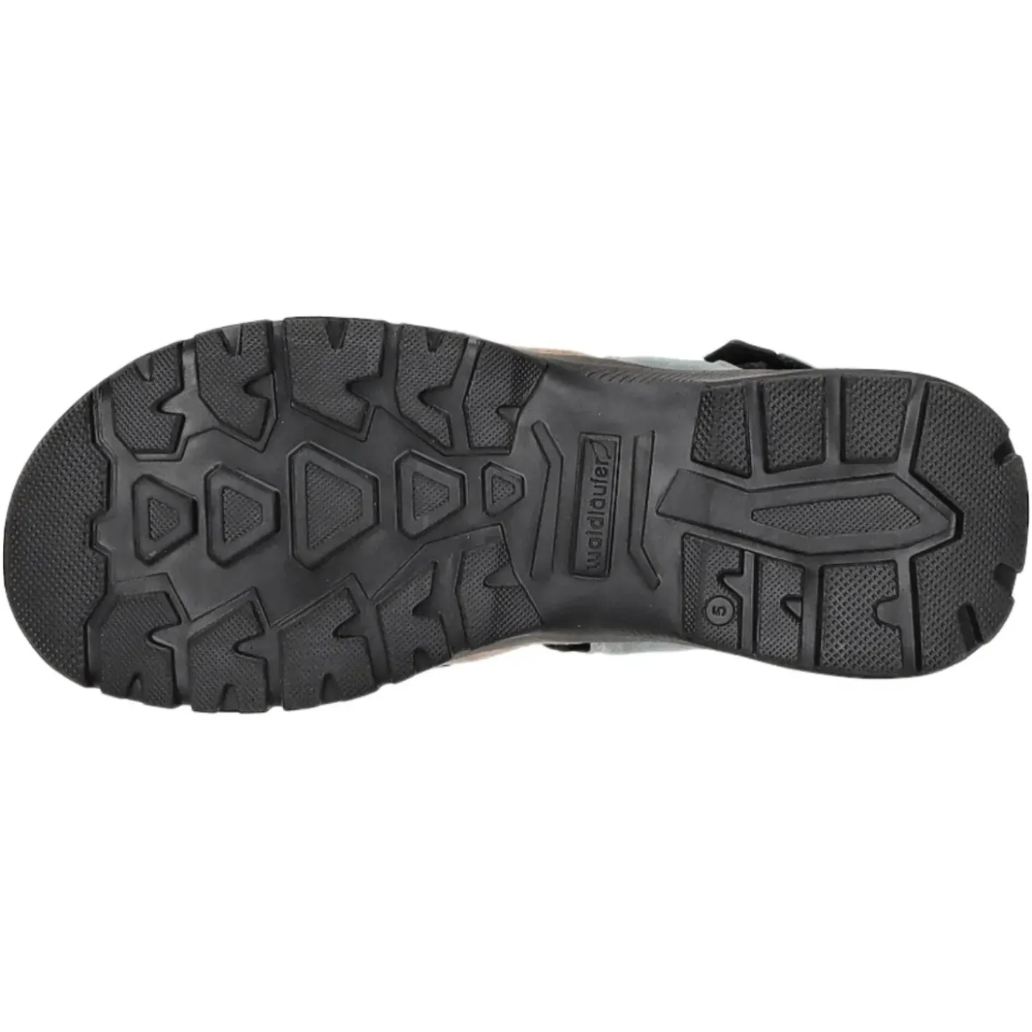 Waldläufer Sandalette mit Mehrweite bis 30mm Sohlenhöhe H-Sora