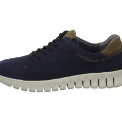 Waldläufer Schnürhalbschuh mit Mehrweite Freizeit (sportlicher Boden) H-Baldo