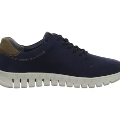 Waldläufer Schnürhalbschuh mit Mehrweite Freizeit (sportlicher Boden) H-Baldo