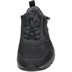 Waldläufer Schnürhalbschuh mit Mehrweite Freizeit (sportlicher Boden) Crazy-Horse