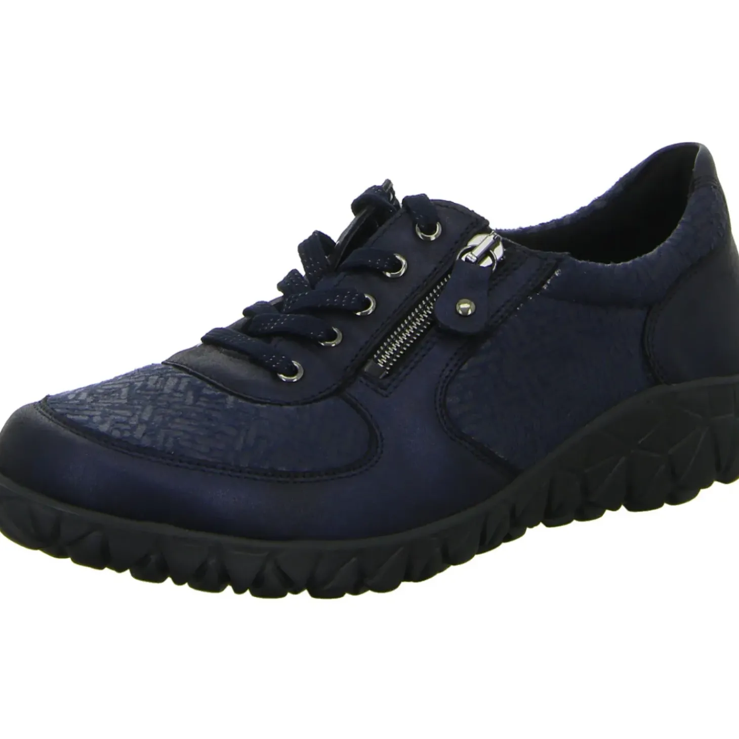 Waldläufer Schnürhalbschuh mit Mehrweite Freizeit (casual)
