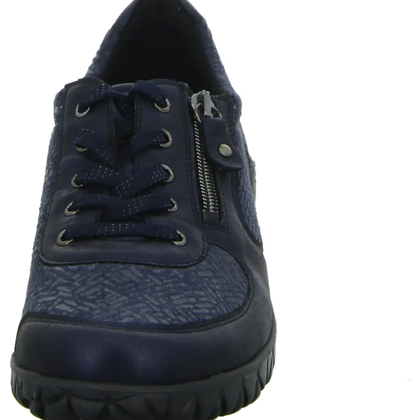 Waldläufer Schnürhalbschuh mit Mehrweite Freizeit (casual)