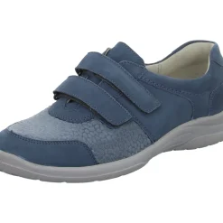 Waldläufer Slipper/Kletthalbschuh mit Mehrweite Freizeit (casual) Hesna