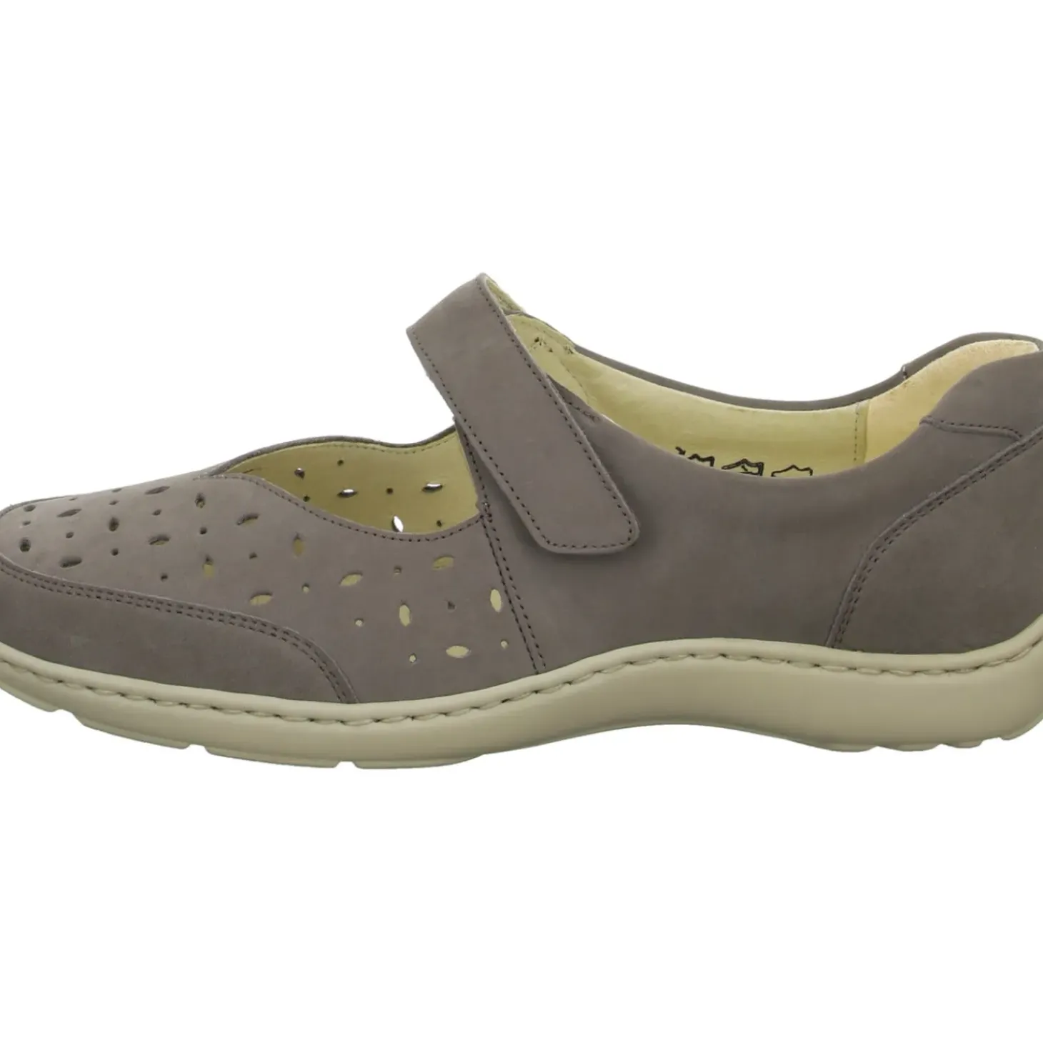 Waldläufer Slipper/Kletthalbschuh mit Mehrweite Freizeit (casual) Henni